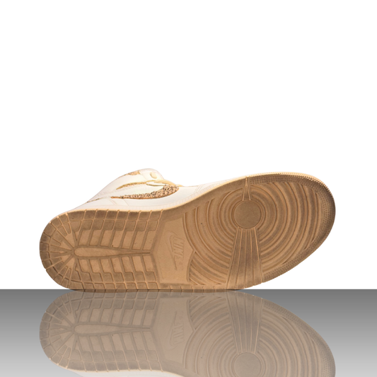 Air Jordan 1 Retro High OG Craft Vibrations of Naija Sneaker – Detailansicht