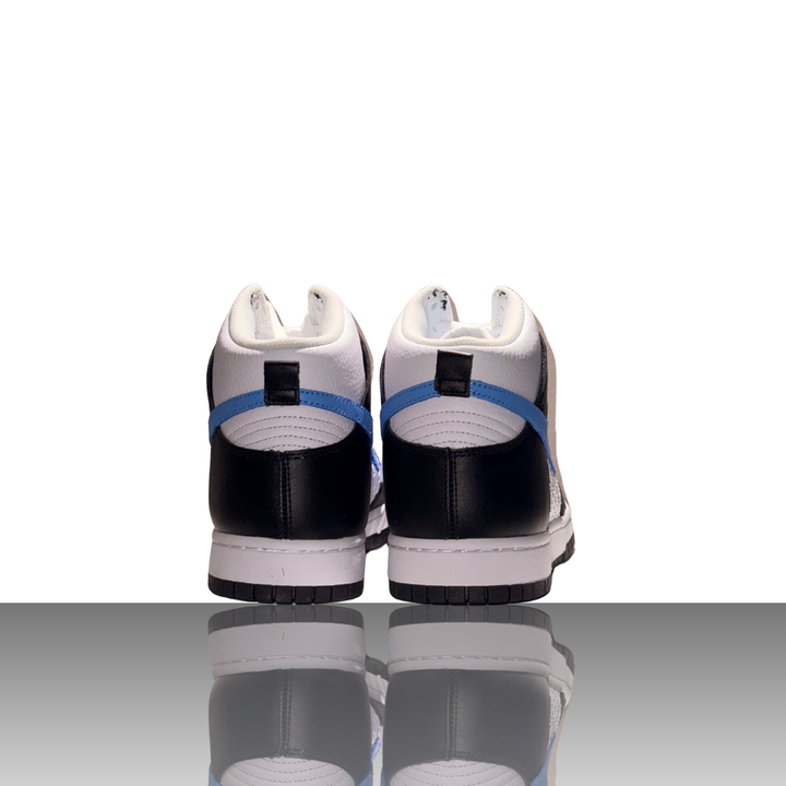 Nike Dunk High Retro FLC Black University Blue White