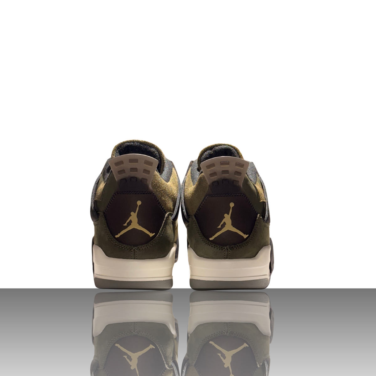 Nike Air Jordan 4 Retro SE Craft Olive Sneaker – Detailansicht 2