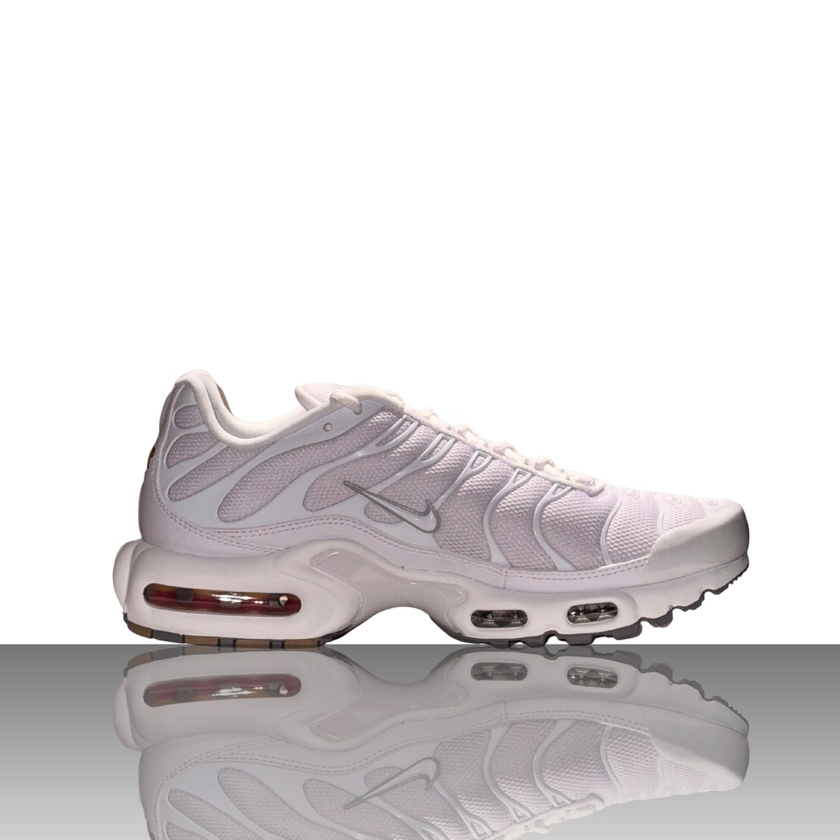 Nike Air Max Plus White Sneaker in Weiß