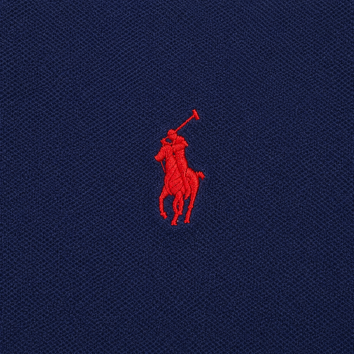 Polo Ralph Lauren Classic Polo Shirt Navy Red Logo
