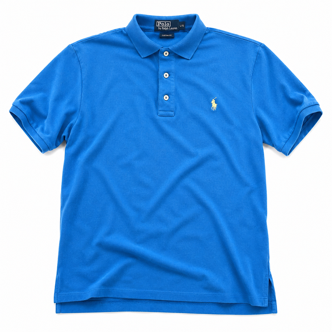 Polo Ralph Lauren Custom Fit Polo Shirt – Royal Blue
