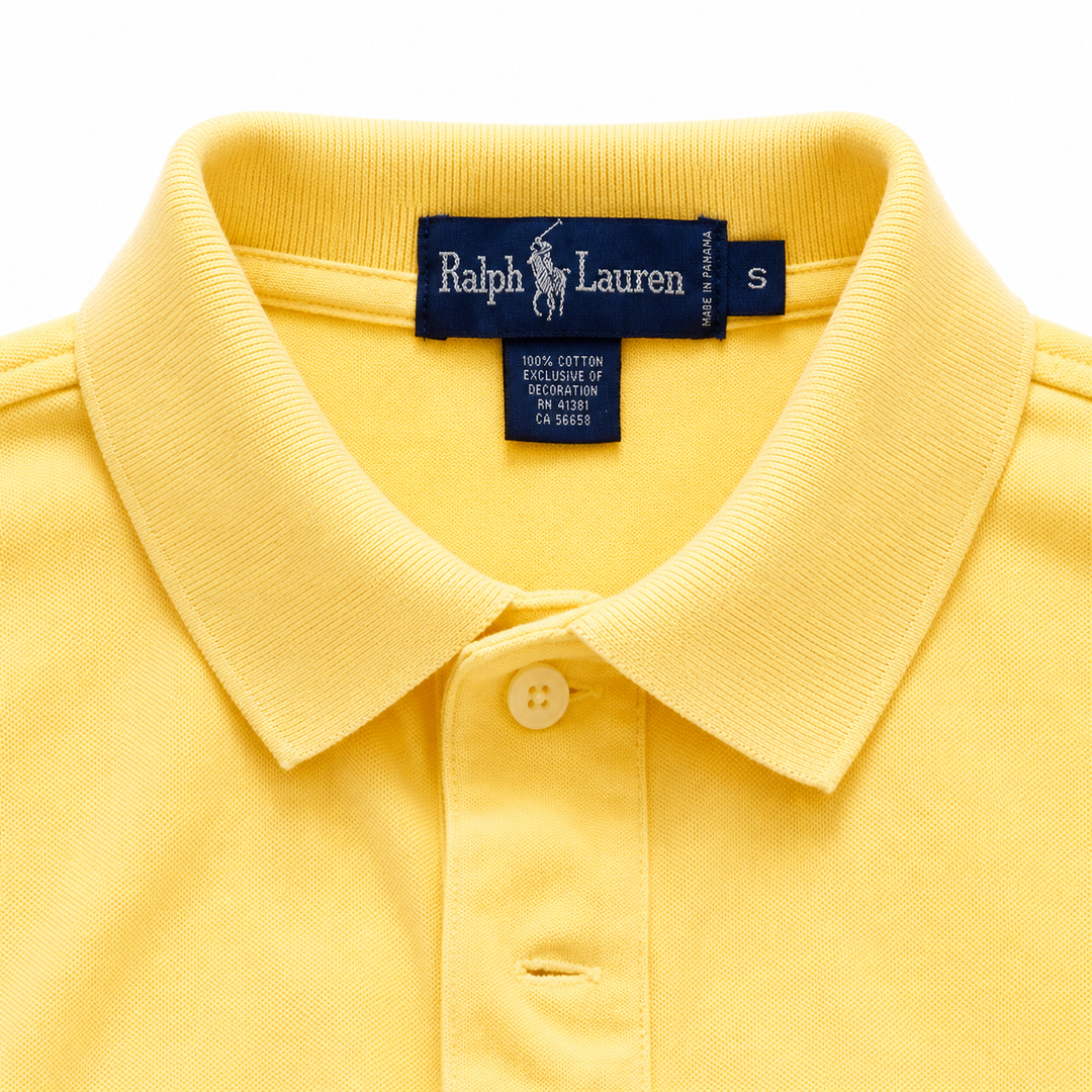 Ralph Lauren Polo Shirt – Pastel Yellow