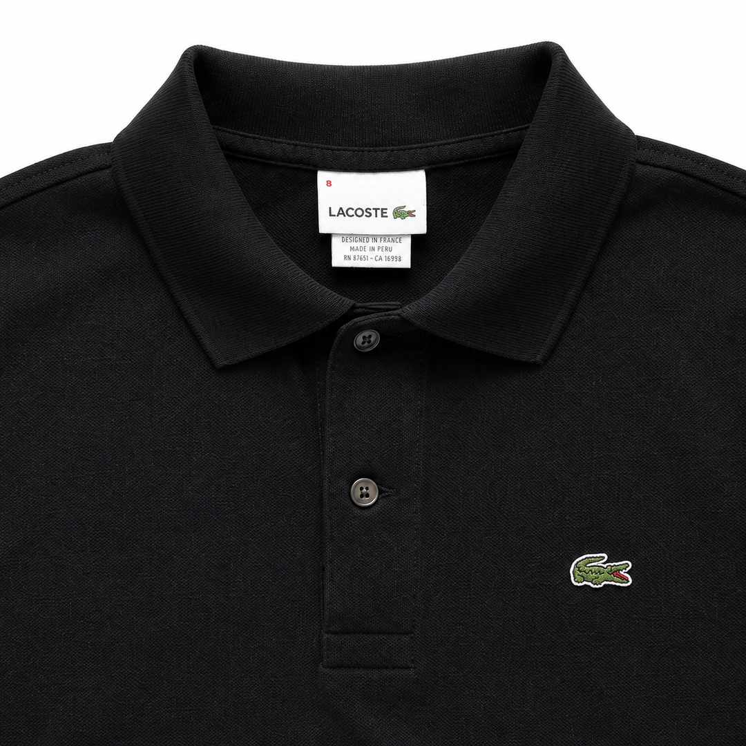 Lacoste Classic Polo Shirt – Black