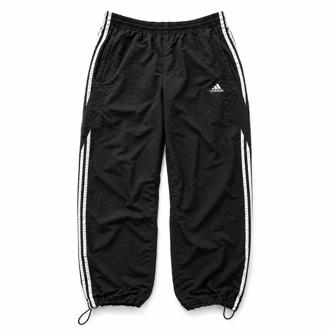 adidas Vintage Track Pants – Black/White