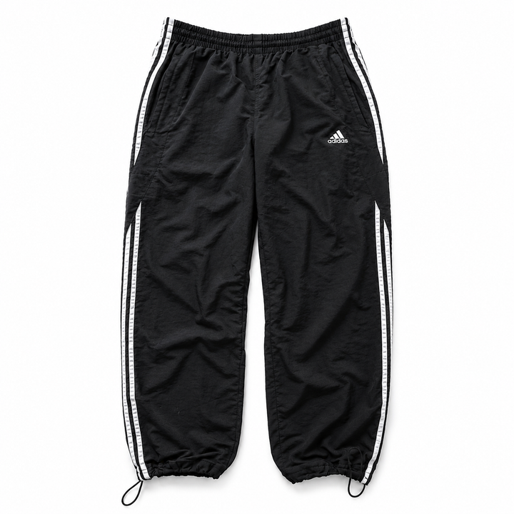 adidas Vintage Track Pants – Black/White