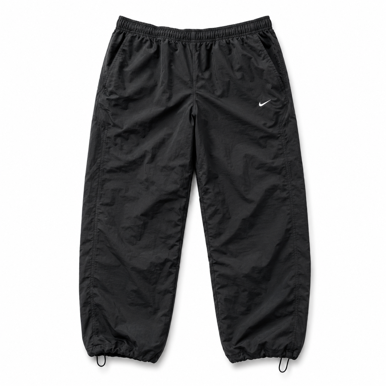 Nike Vintage Track Pants in Schwarz mit gesticktem Swoosh