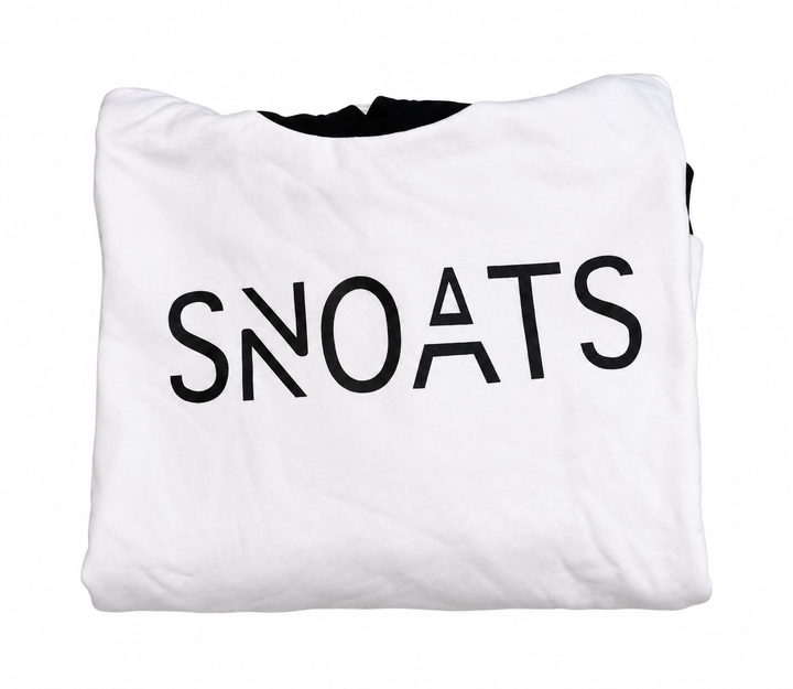 SNOATS Signature Hoodie – Black & White