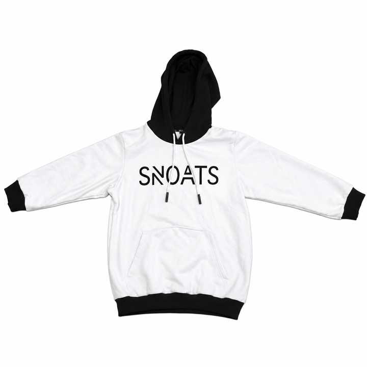 SNOATS Signature Hoodie – Black & White