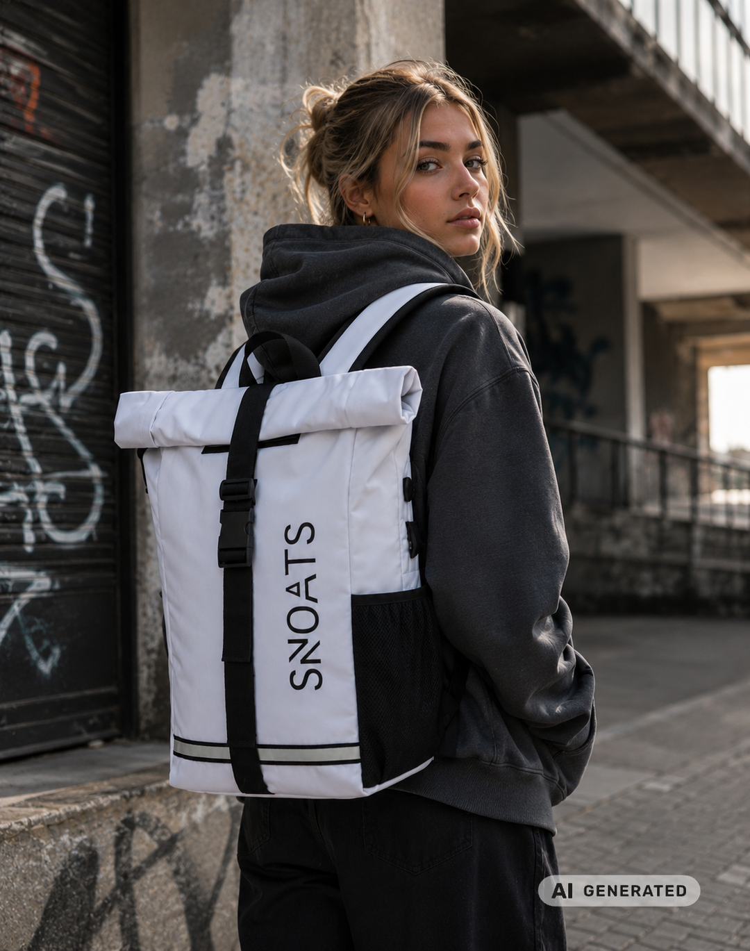 SNOATS Rolltop Komfort Rucksack