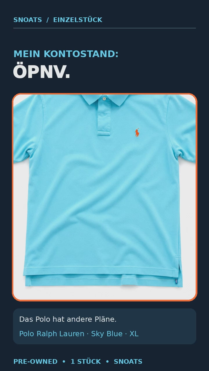 Polo Ralph Lauren Polo Shirt – Sky Blue